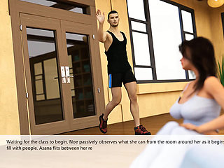 Noemi's Toscana rebirth: hot girl doing yoga ep 14