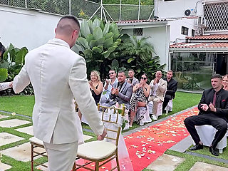 The Martix Wedding Chapter Iv - Mariana Fucks the Priest in a Bathroom After Getting Married