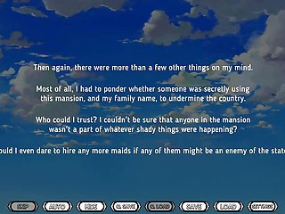 Maid Mansion: horny maid masturbates in the hot tub and the master is jerking his cock until they finish ep.6