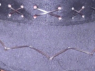 Playful Cowgirl Has Fun with a White Cock and Masturbates Until She Cums All Over