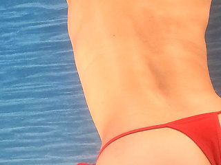 A Mature Woman in a Bikini