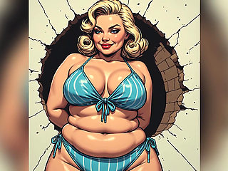 Chubby Bikini Beauties Art
