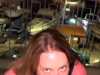 My First Time Swallowing on Camera. in a Little Marina on the Amalfi Coast.