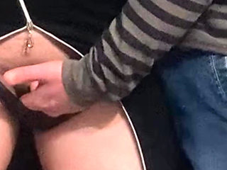 Omg!!! Stranger in Crowded Subway - Pussy Fingering