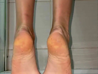 Shower Feet Tease Home Video