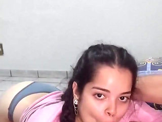Wonderful Blowjob Deep Throat Style and Then That Sitting That Only She Knows Ended in Cum Inside Her Pussy