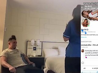 Room service: Blowjob, Asian  Ebony Porn