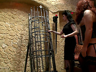 BDSM Dungeon Domme Pounds Submissive Ass Hard