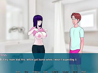 Dabby And Anon Make Hot Romantic Seen In Summertime Saga With Car Toon