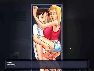 CURVY CUTIES GETTING CREAMPIED IN EVERY STYLE - Summertime saga