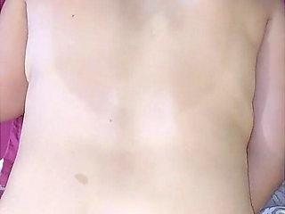 After Cumming, I Asked Him to Give Me a Cum Bath on My Back