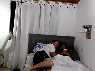 My girlfriend asks me for sex and I lick her pussy.