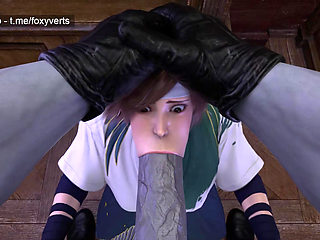 Asuka in the Library