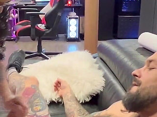 First Time Anal with My Step Stepbrother for Me and It Was Hard Because My Ass Was Virgin