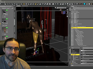 Building the Leticia Scene Body Posing Part 1