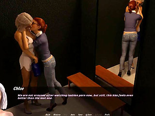 Milf's tale: MILF got her face covered with sperm from her boss