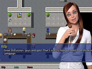 The office wife #15: Simon took photos of Stacy's ass