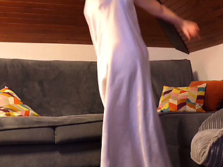 Mature Blonde Enjoys Dancing and Sex After Walk