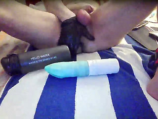 Hot alone time playing