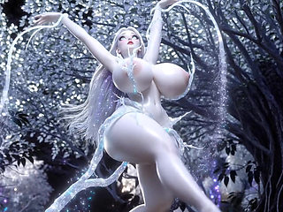 Mature Forest Shibari Suspension Enchanted Branches 3D