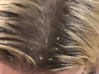 Spit Shower Face Covered - I Spit on Her Tits, Her Hair, in Her Mouth and in Her Eyes. She Gets Her Face Fully Covered in Spit