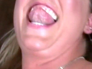 Hairy Blonde Devours BBC and Begs for Facial Load