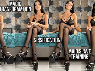 Magic Fantasy: I Transform You Into a Real Sissy Slave Girl