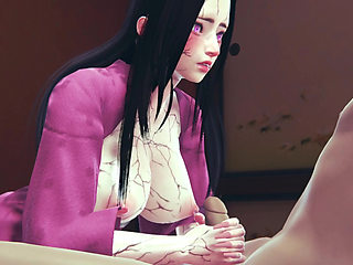 Nezuko demon version - 3D full animation Demon slayer