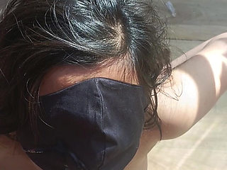 Outdoor sex with miss mahi