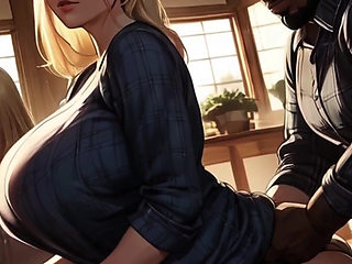 Spicy Toons: My Blonde Stepdaughter the Cocktease, the Full Movie