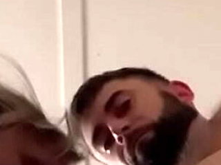 Hot Married Gym MILF Sucks Huge Cock - Cheating Wife Blowjob