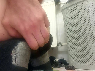 Big dildo in the ass