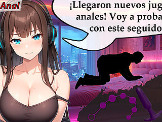 Spanish Anal JOI - Your Favorite Youtuber Uses Your Ass To Get Views, Spanish Voice.