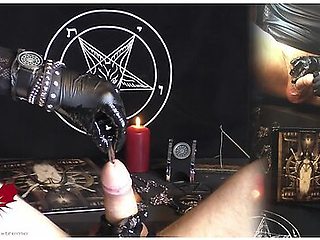 Sperm Extraction With A Drinking Straw. Latex Gloves And Wristwatch. In The Style Of Watchesandnails