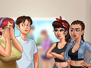 Summertime Saga Reworked - 5 in the College Toilets by Misskitty2k