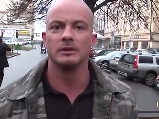 Fit Blonde Honey with Hairy Pussy Welcomes a Horny Guy