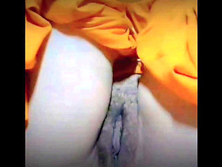 Ebony Solo Female Masturbates with Huge Black Dildo