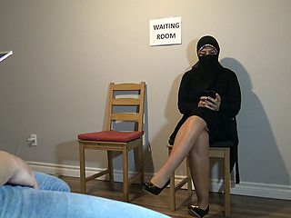 Arab Wife Got Mad at Me - I Flashed and Masturbated My Dick in Front of Her