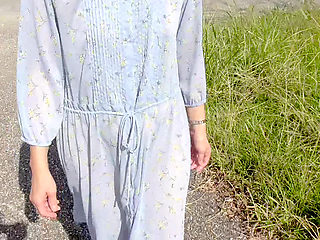 Mayu No72 Naked in a See-through Dress Sex