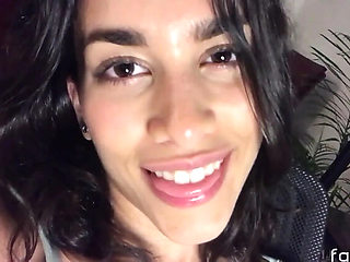 Hot Latina Teen Masturbating for My Cuckold Ex Boyfriend!