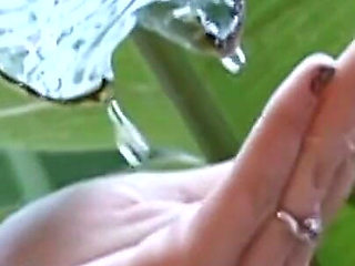 Lingerie MILF Fingered Till Dripping Wet Orgasm