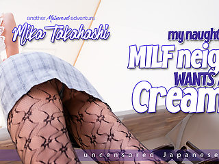Mika Takahashi Is My Cheating Japanese Milf Neighbor Who Loves Getting A Creampie From Me