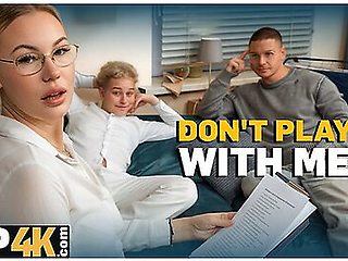 Milf Teacher Plays A Game With 2 Students With Michele Nolimi And Moon Imp