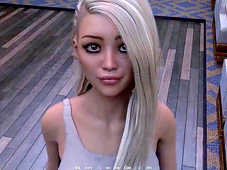 Video game fantasy with finger-tickling action and some unexpected interruptions