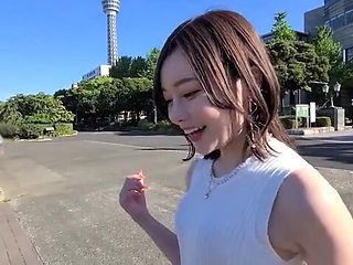 爽やか美形お姉さんとの甘いデートの後の夜はラブラブエッチ