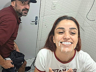 Fucked in a Bar Bathroom by a Stranger Without a Condom!