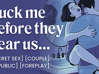 ASMR Audio Porn: Secret Public Sex with Your Boyfriend in the Bathroom - Foreplay & Dirty Talk - Erotic Audio Roleplay for Women