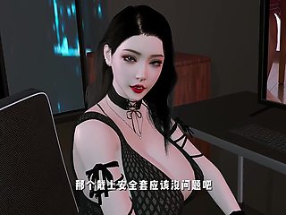 3D BBW Asian MILF Naked Her Perfect Ass Cheating with Young Big Dick