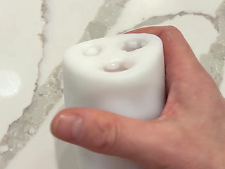 I Fucked the Toy in All Holes, I Cum with Moans and Sperm