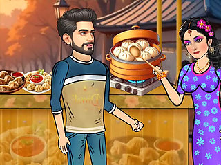 Gayatri Momos Wali and Sushil's Story, Desi Hindi Cartoon Sex Story